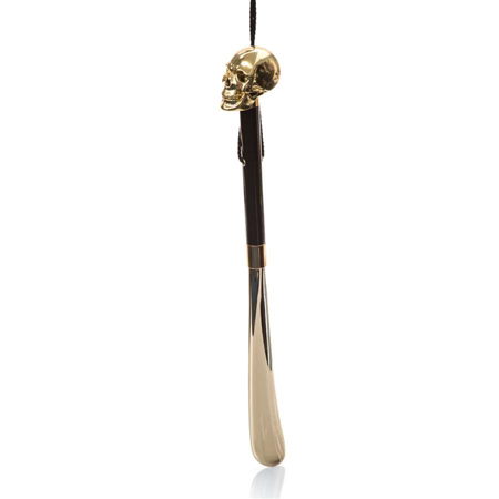 Picture of Pasotti Shoehorn Teschio Gold