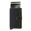 Picture of Secrid Miniwallet Matte Black & Yellow