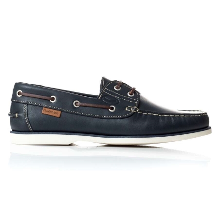 Picture of Sea and City 347905 Navy White Sole