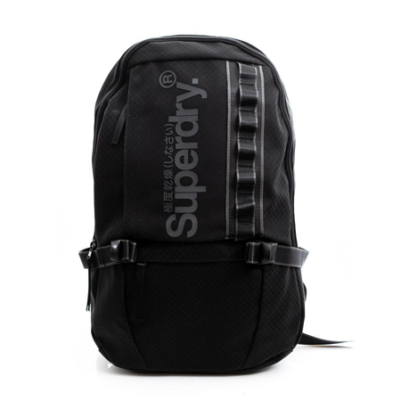 Picture of Superdry COMBRAY SLIMLINE BACKPACK M9110199A 02A BLACK