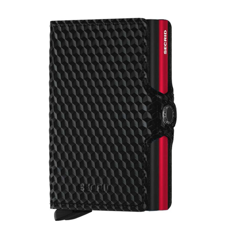 Picture of Secrid Twinwallet Cubic Black - Red