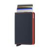 Picture of Secrid Slimwallet Matte Nightblue & Orange