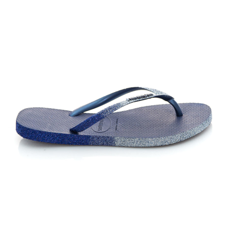 Picture of Havaianas 4146093 0555 Slim Sparkle Navy Blue