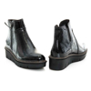 Picture of Clarks Airabell Zip Black Crinkle Patent 26163309