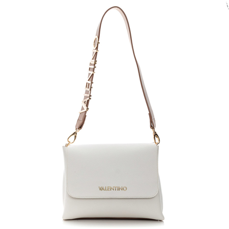 Picture of Valentino Bags VBS5A803 Bianco/Cuoio