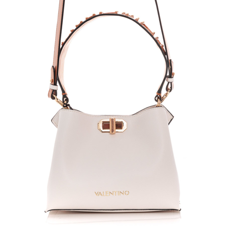 Picture of Valentino Bags VBS5ZC02 Bianco/Cuoio