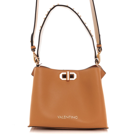 Picture of Valentino Bags VBS5ZC02 Camel/Ecru