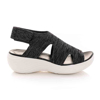 Picture of Clarks Marin Sail 26159924 Black Knit