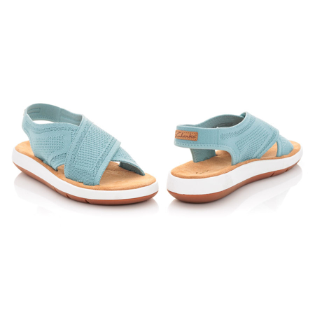 Picture of Clarks Jemsa Dash 26164296 Turquoise Knit