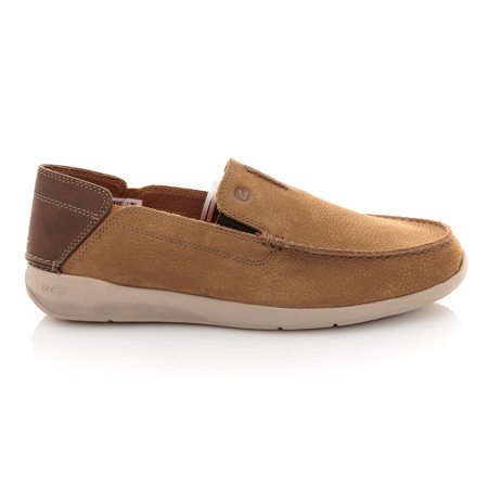 Picture of Clarks Gorwin Step 26164700 Dark Sand Nubuck