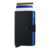 Picture of Secrid MM Miniwallet Matte Black & Blue