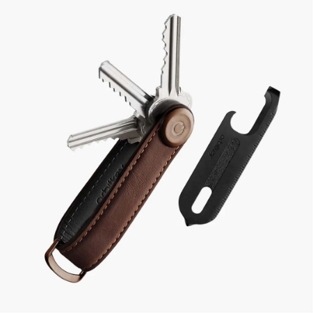 Picture of Orbitkey Key Organiser Set-Leather Brown