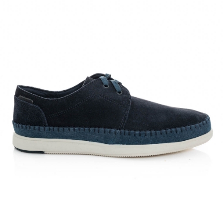 Picture of Clarks Bratton Lo Navy Suede 26171673
