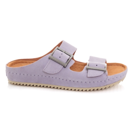 Picture of Clarks Brookleigh Sun Lilac Suede 26170057