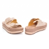 Picture of Fantasy Sandals Gogo S113 Rosegold Lizard