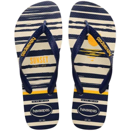 Picture of Havaianas Top Nautical 4137126_8009 Beige/Navy