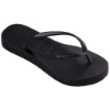 Picture of Havaianas Slim Flatform Sparkle 4147256_0090 Black