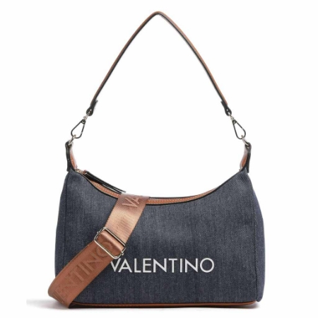Picture of Valentino Bags VBS7QH03D Denim/Cuoio