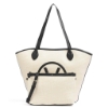 Picture of Valentino Bags VBS7QO01 Natural/Nero